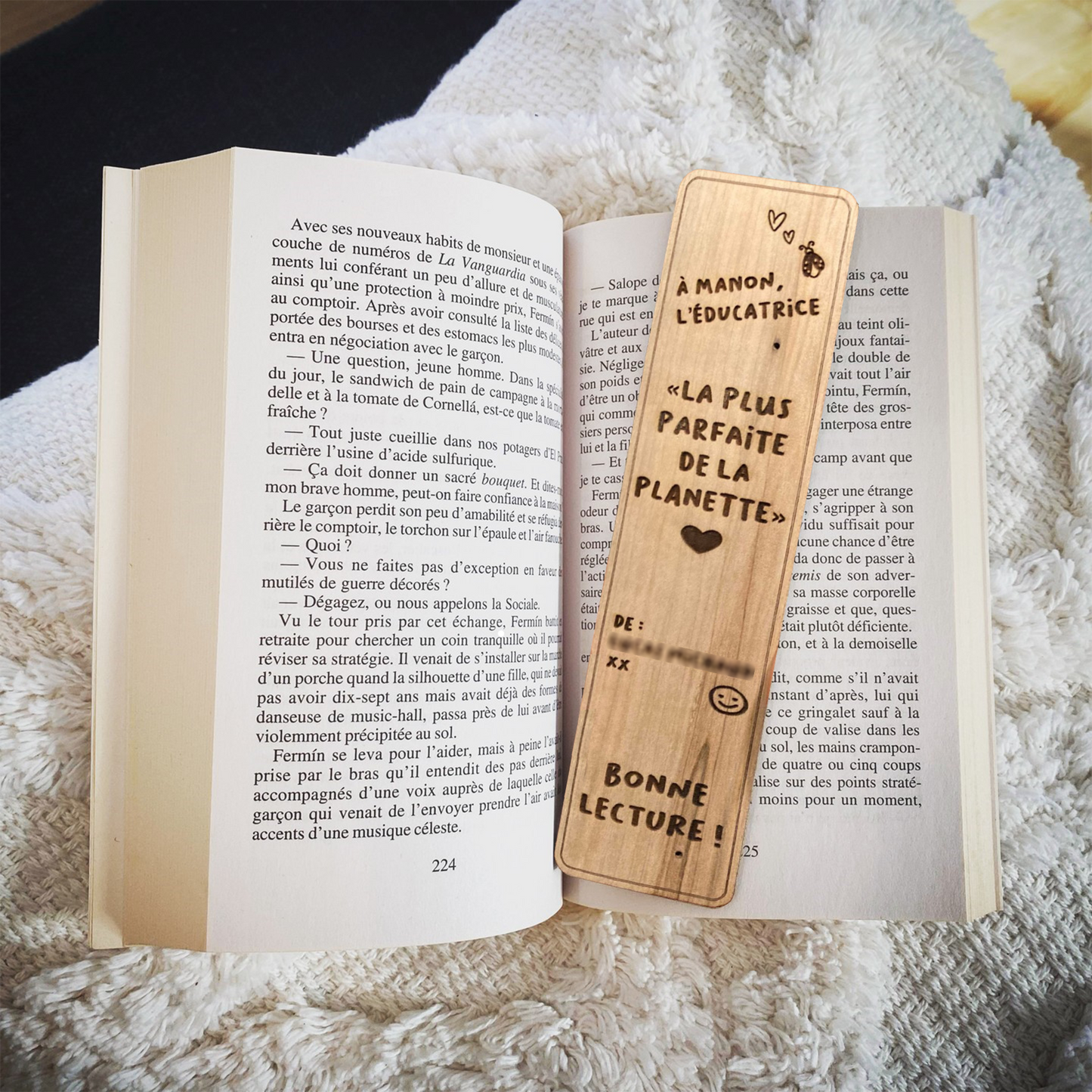 Personalised Bookmark
